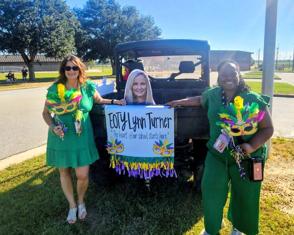 I.C.E.S. Employees of the Year at Homecoming Parade