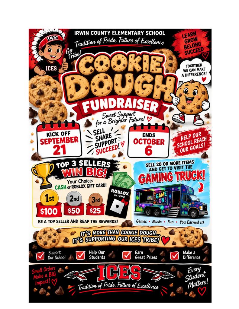 ICES Cookie Dough Fundraiser