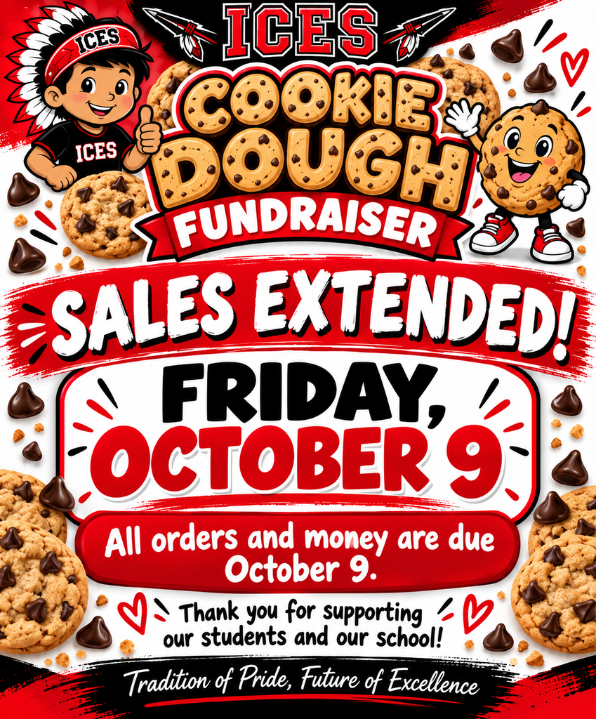 iCES fundraiser sales extended until Friday, October 9