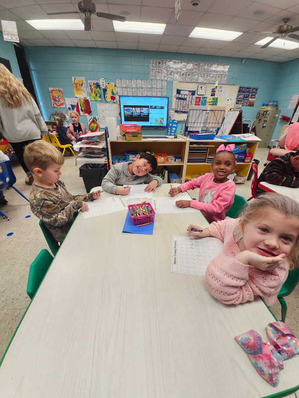 Mr. Steven and Ms. Caiti’s Shark Class celebrated the 100th Day of School