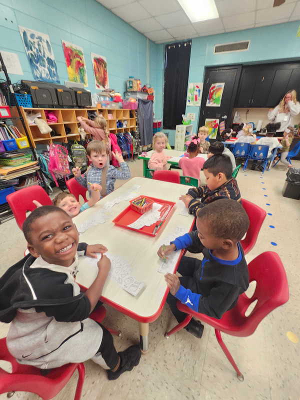 Mr. Steven and Ms. Caiti’s Shark Class celebrated the 100th Day of School