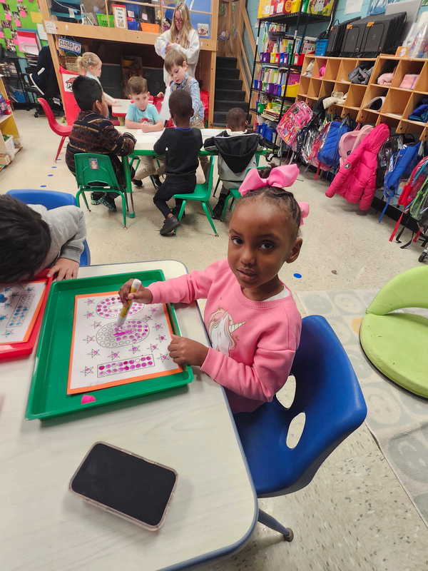 Mr. Steven and Ms. Caiti’s Shark Class celebrated the 100th Day of School