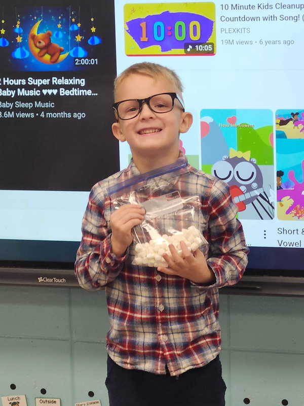 Mr. Steven and Ms. Caiti’s Shark Class celebrated the 100th Day of School