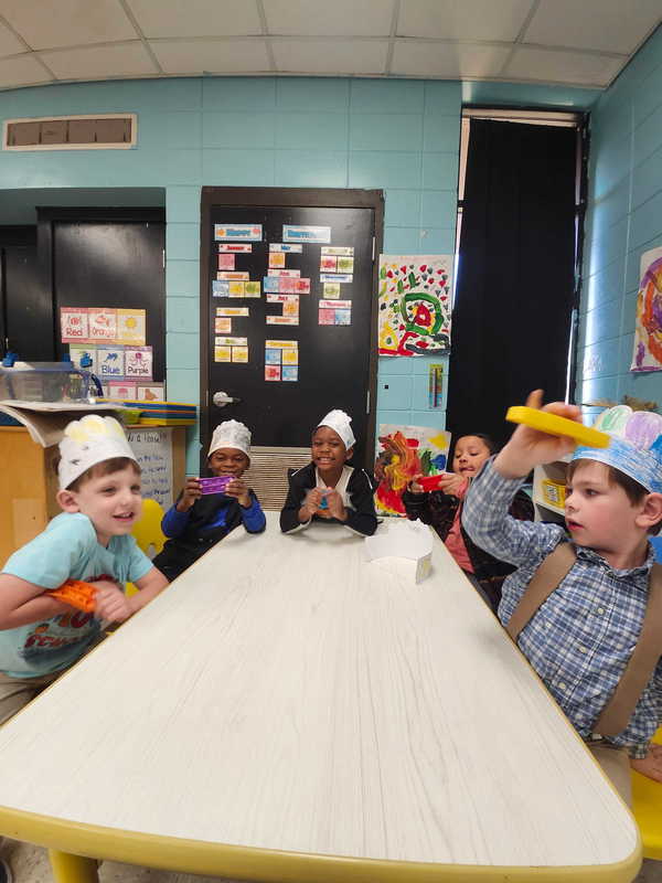 Mr. Steven and Ms. Caiti’s Shark Class celebrated the 100th Day of School