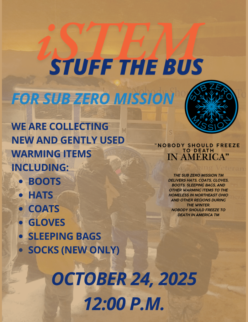 Stuff the Bus Donation Items 