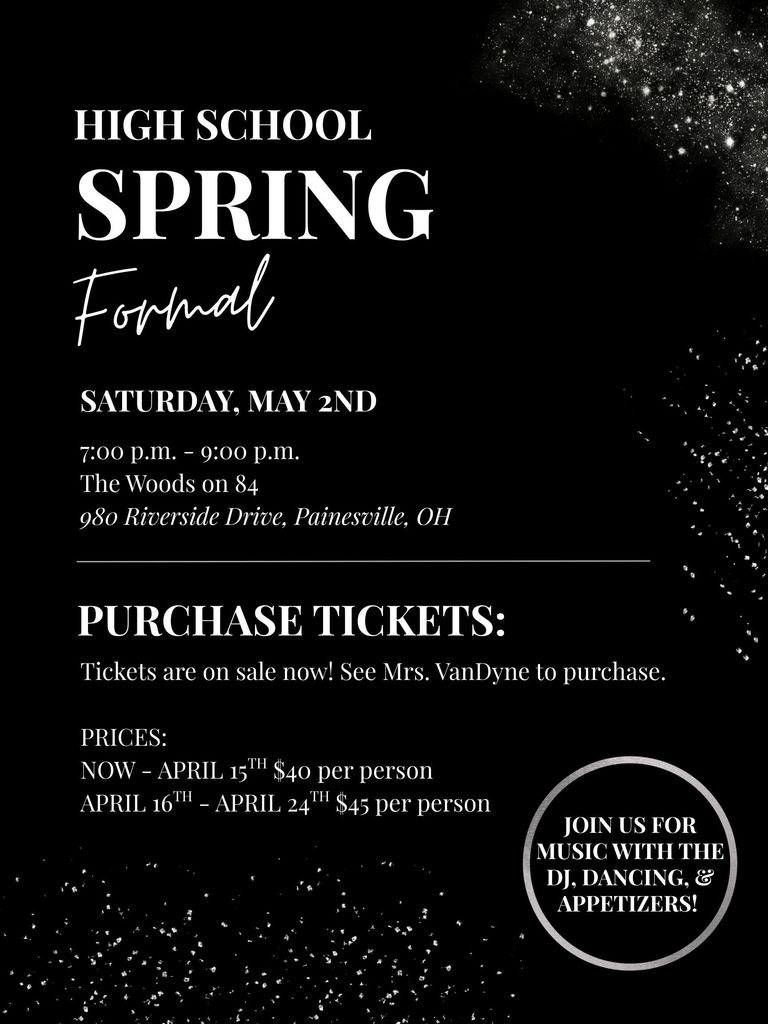 Spring Formal Invite 