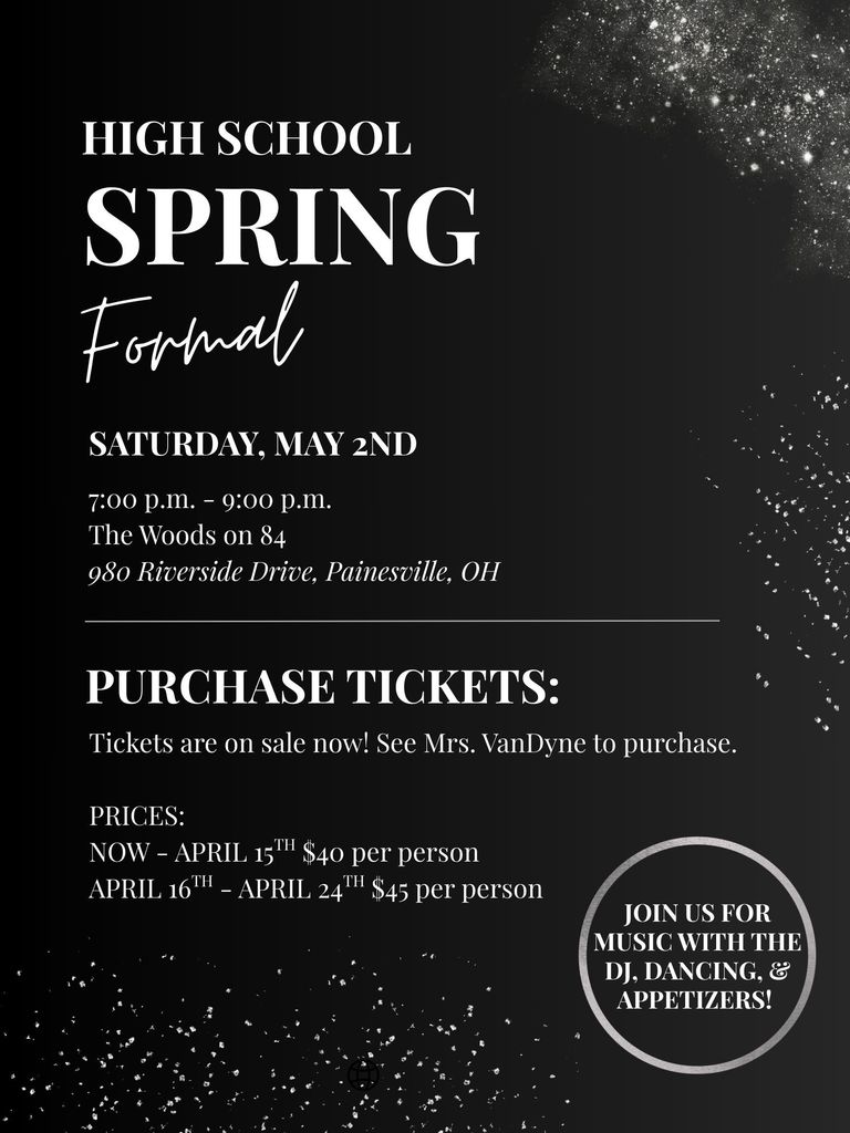 Spring Formal Invite