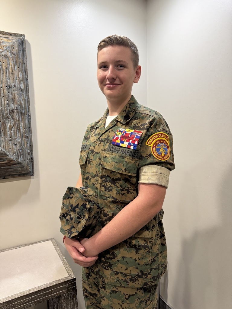 2027 Ohio Regimental Senior Young Marine of the Year!