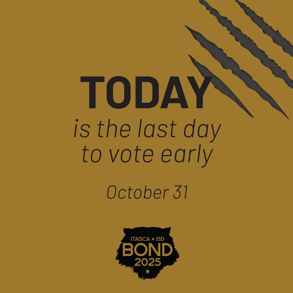 Today is the last day to vote early