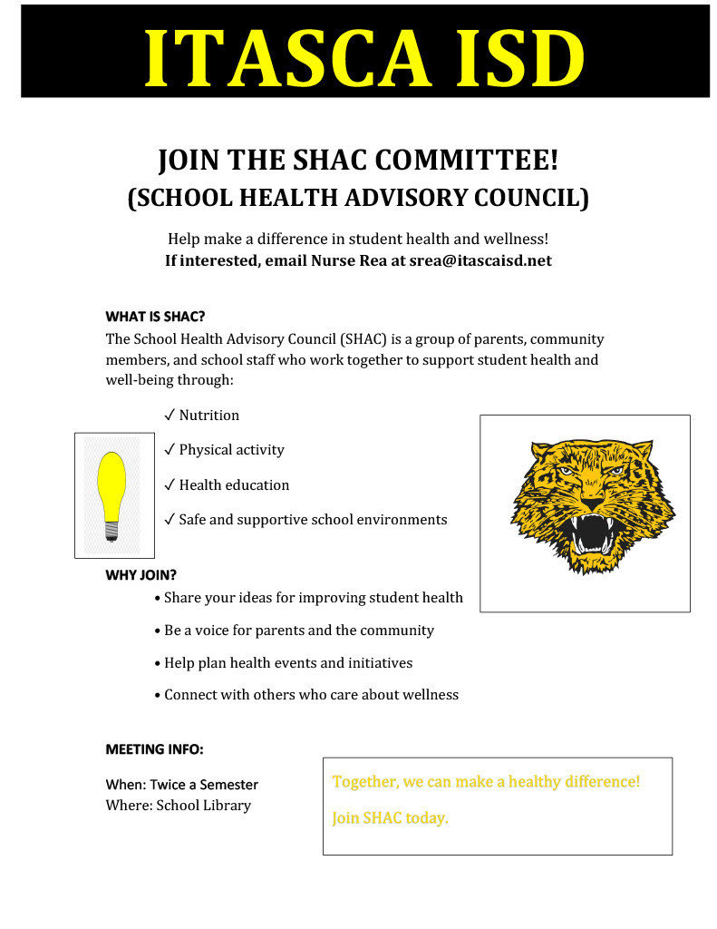 Join SHAC Committee