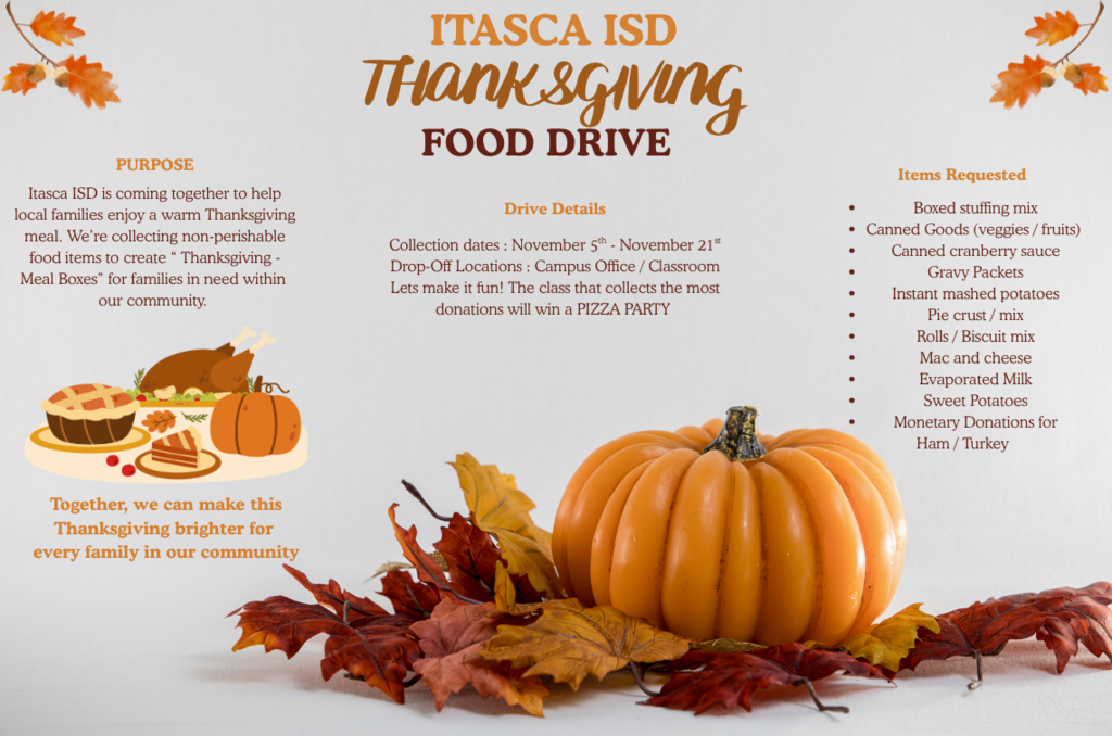 Food Drive Flyer