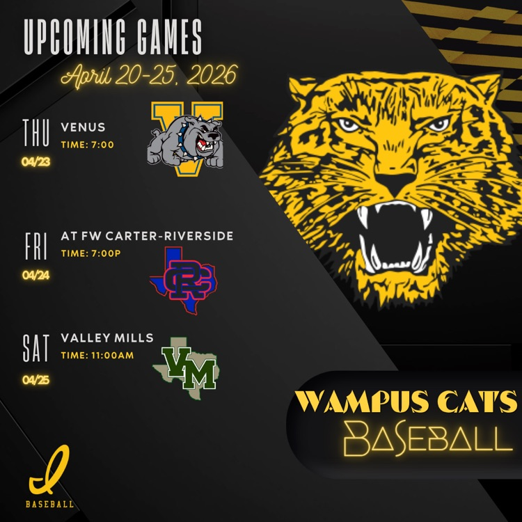 Weekly Game Schedule