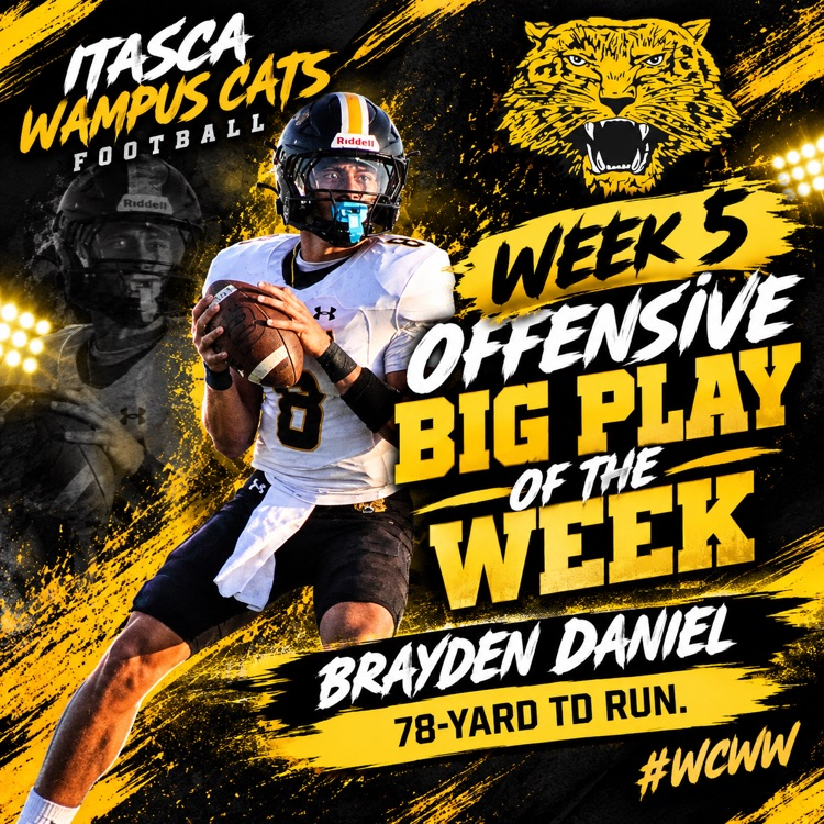 Offensive Big Play of the Week