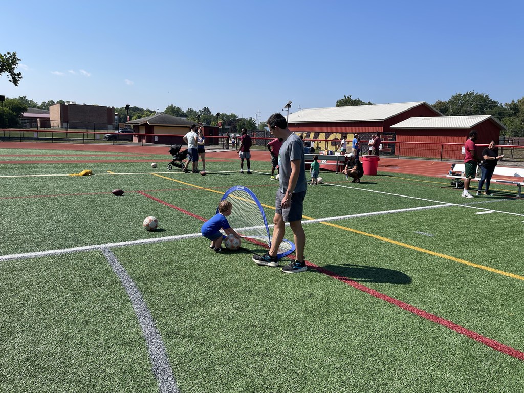 Walk and Talk with the new athletic directors on the turf at IHS