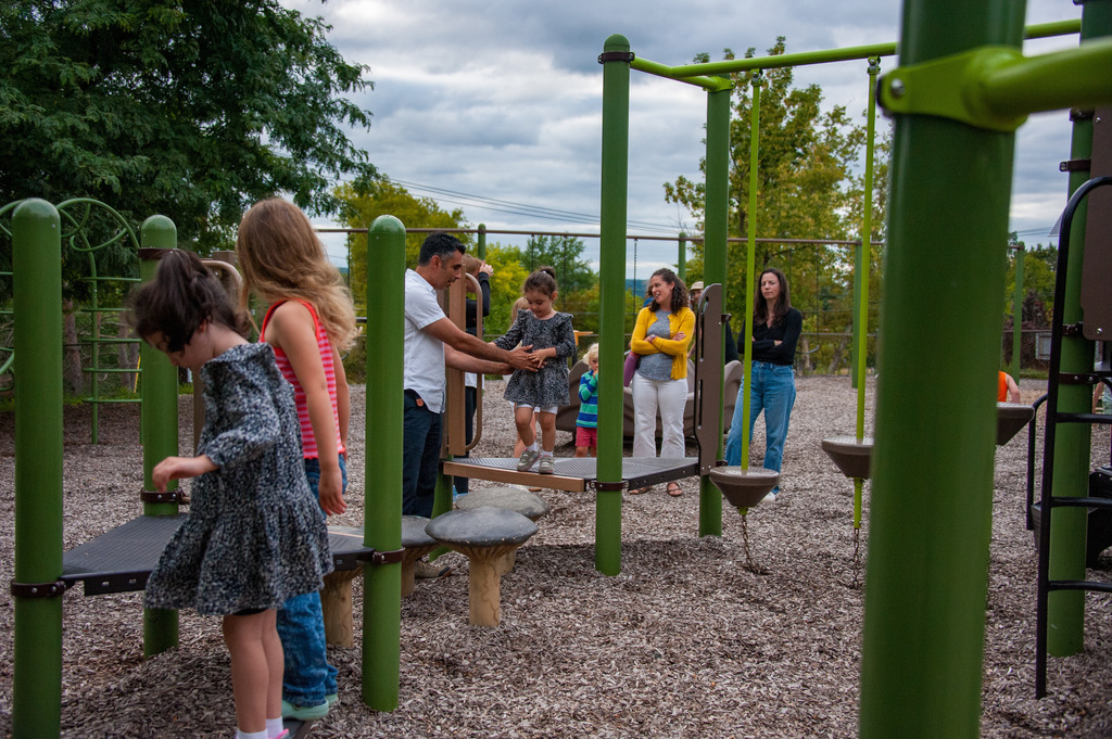Belle Sherman playground night