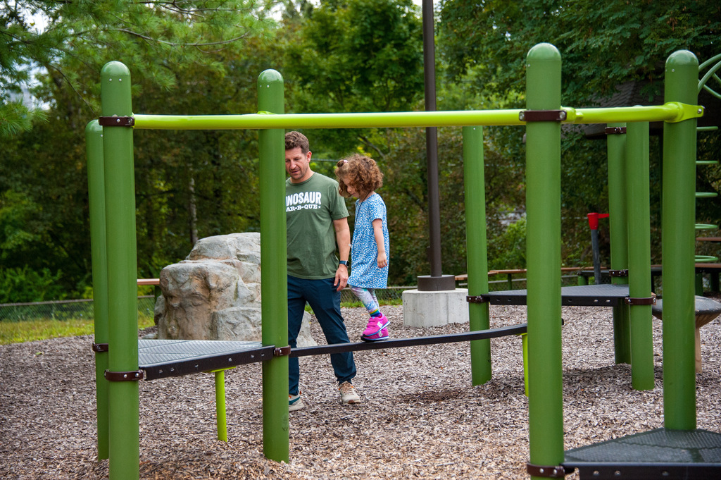 Belle Sherman playground night