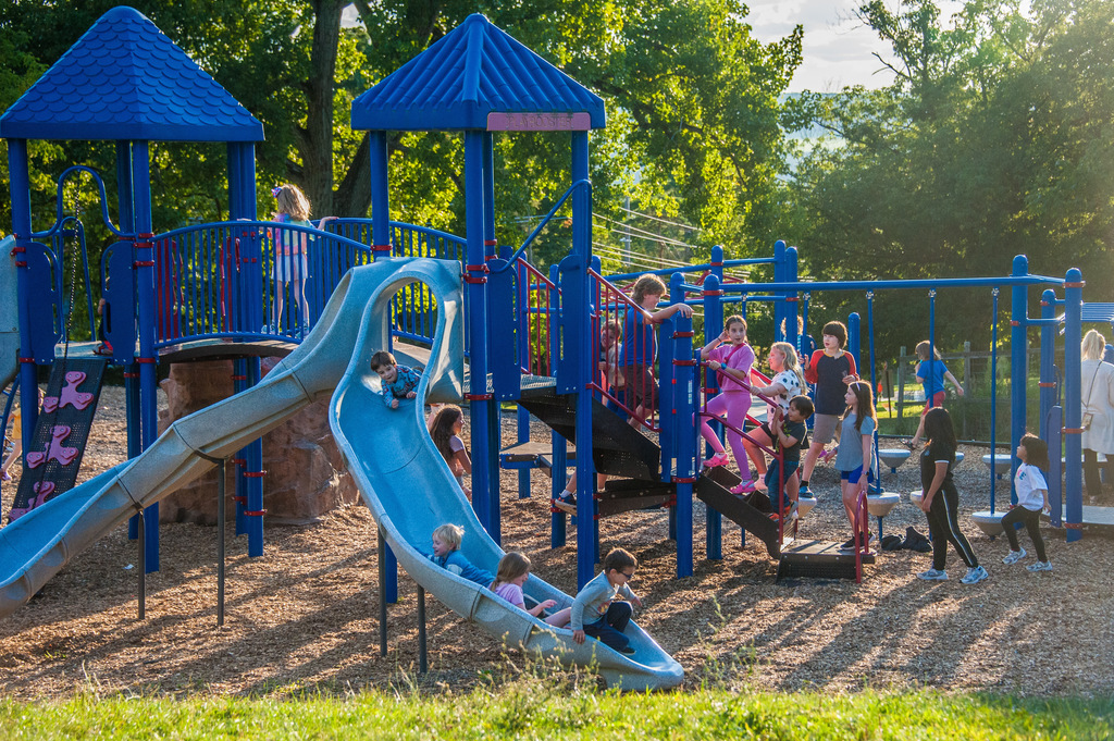 CHES playground night