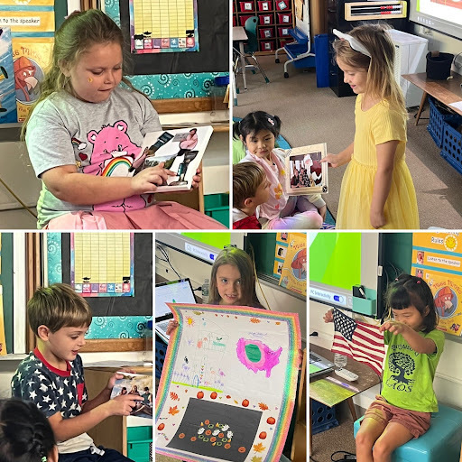 Collage of students presenting their identities
