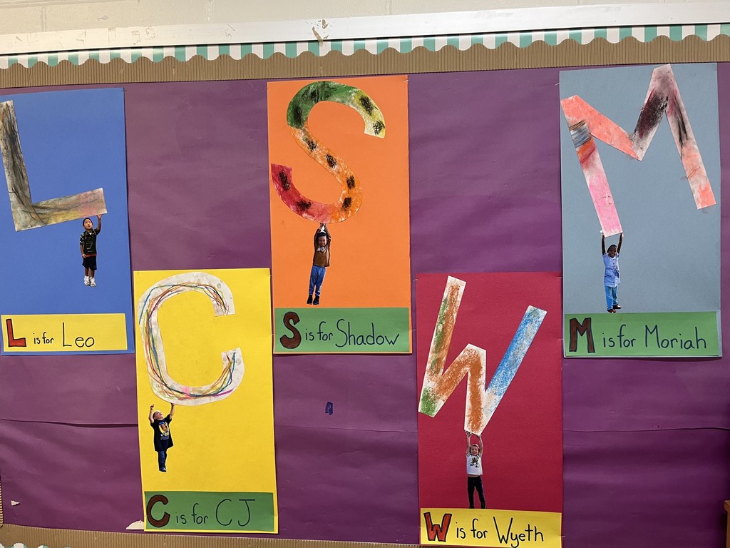 Caroline preschoolers artwork