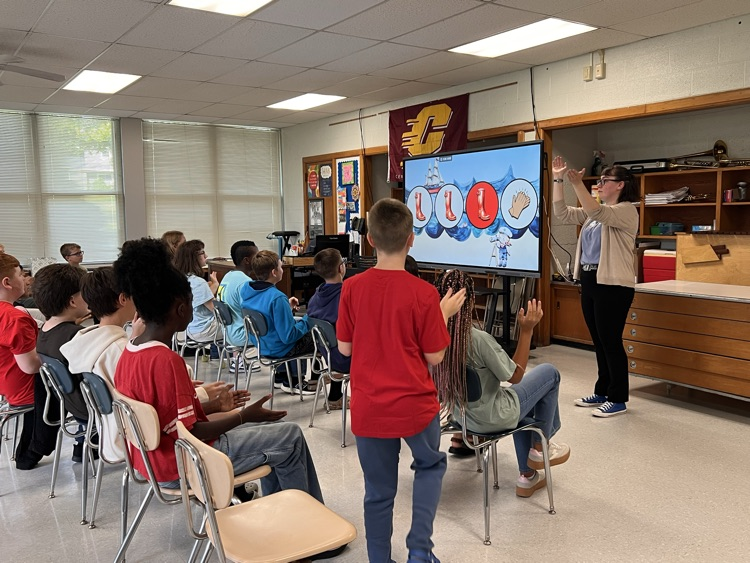 music lesson—body percussion