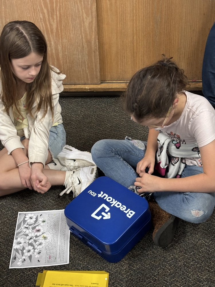 students with lock box