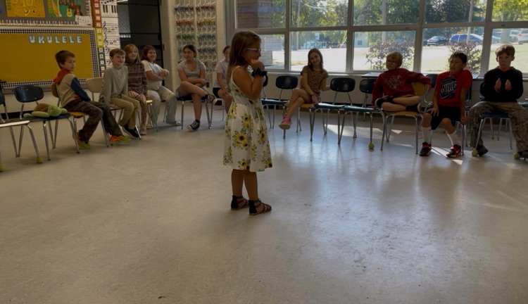 students playing “Black Snake.”