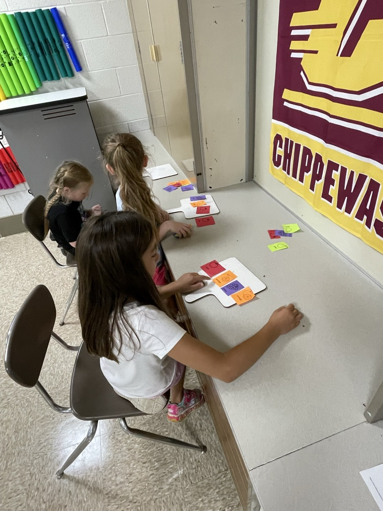 students practicing rhythm using fruit names.