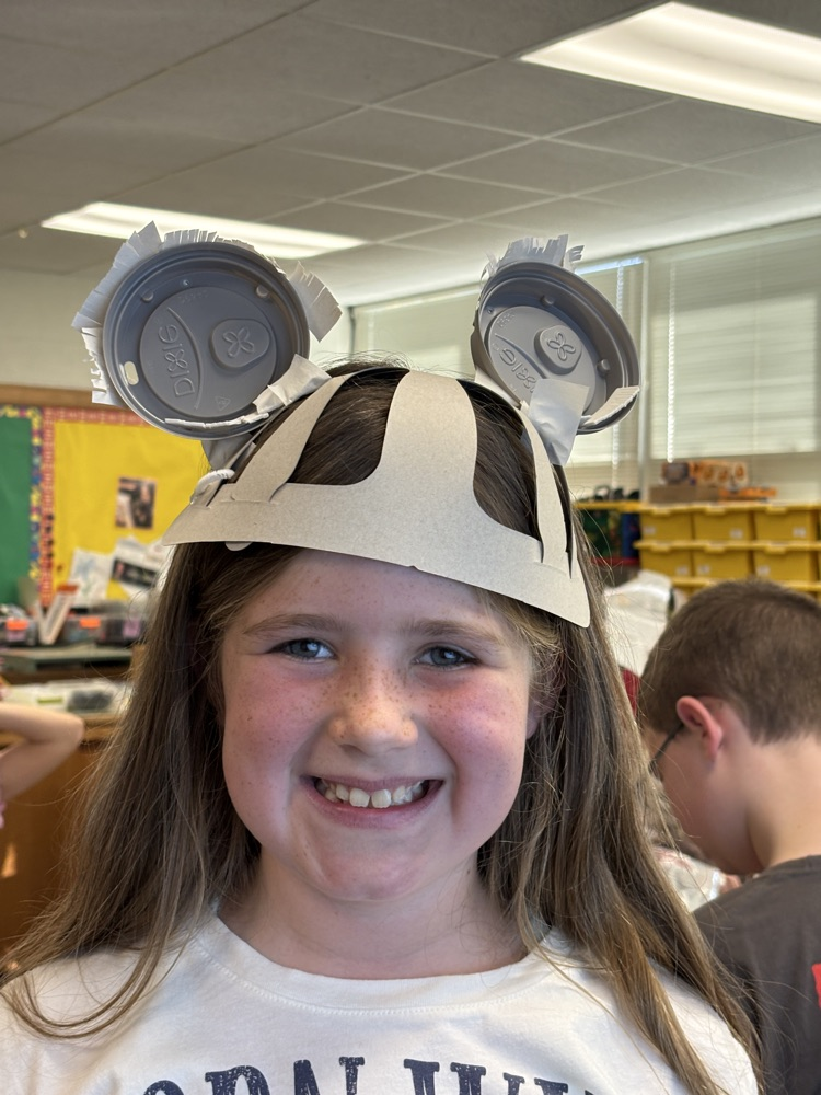 student with headband