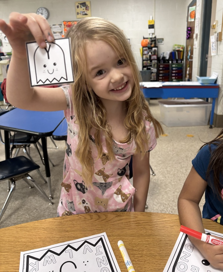kids playing letter game