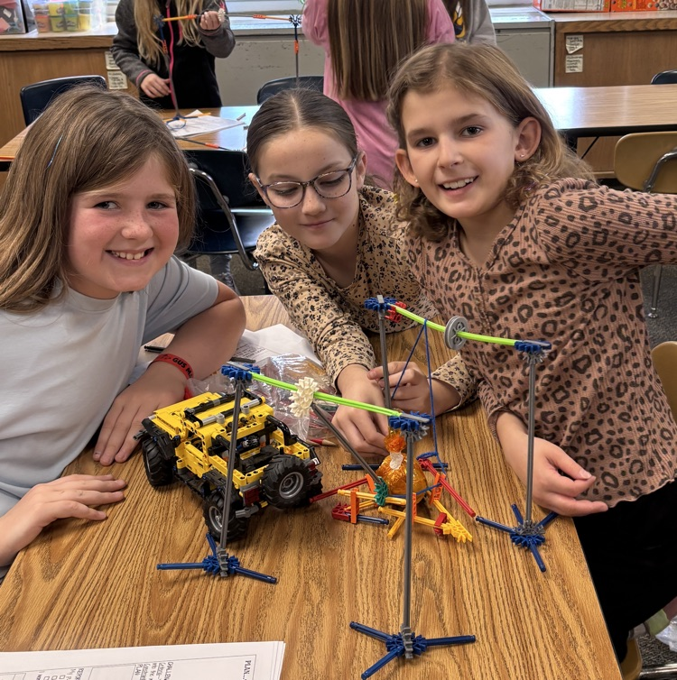 students with pumpkin