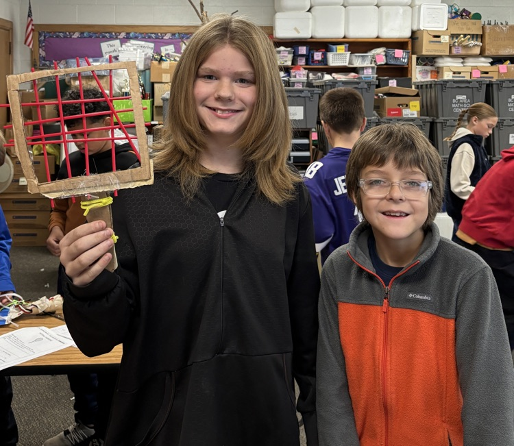 students with racket