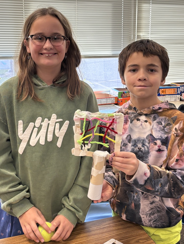 students with racket