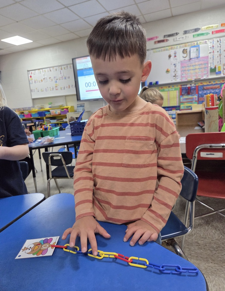 kids working on math