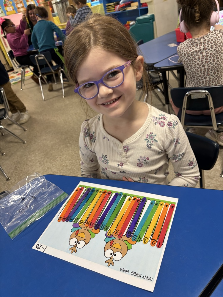 kids working on math