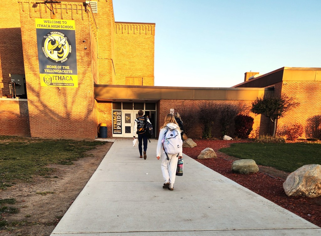 students in a rural school