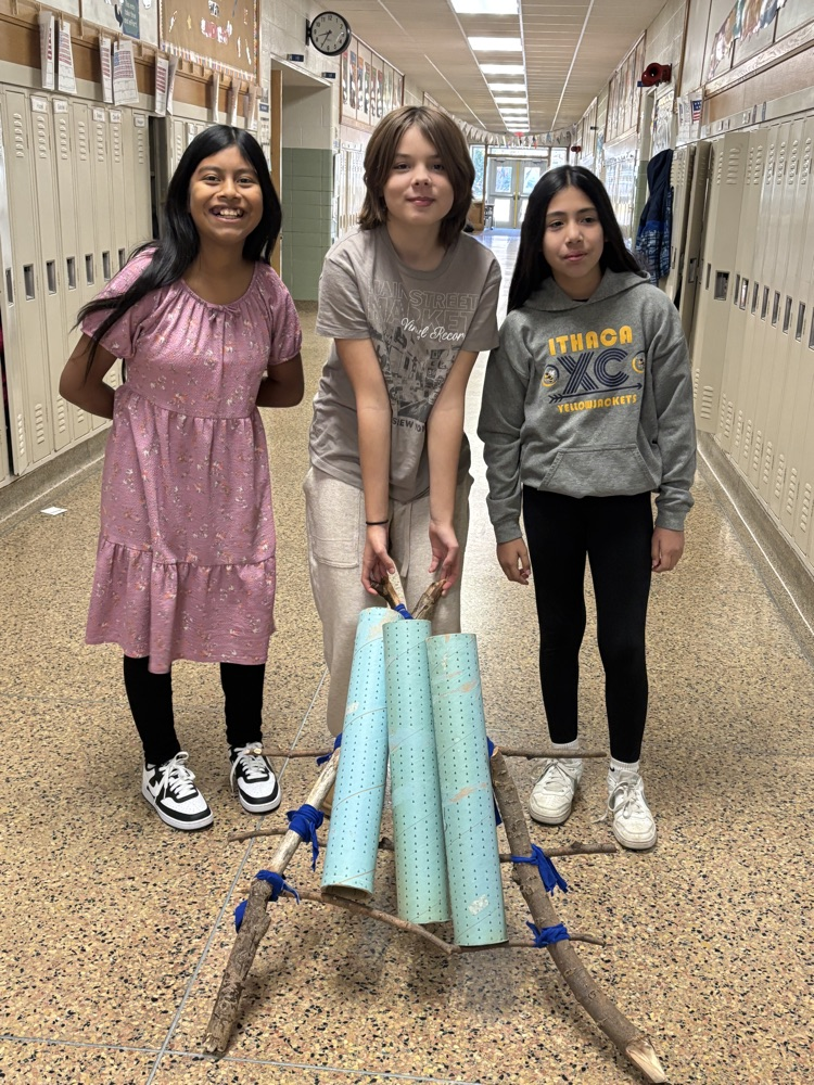 students with travois 