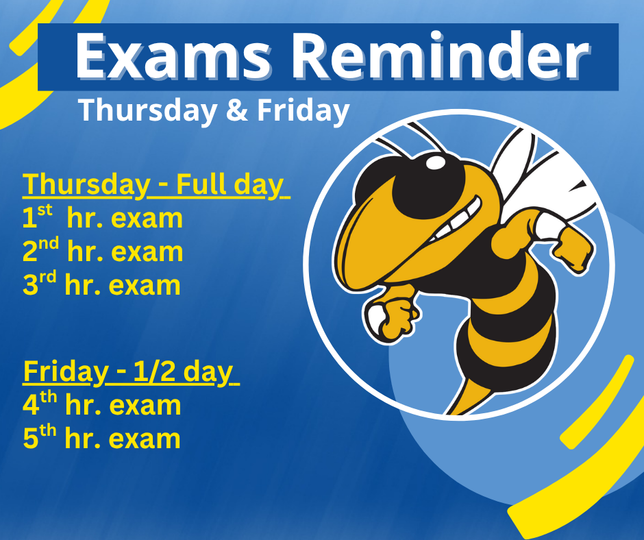 exam schedule