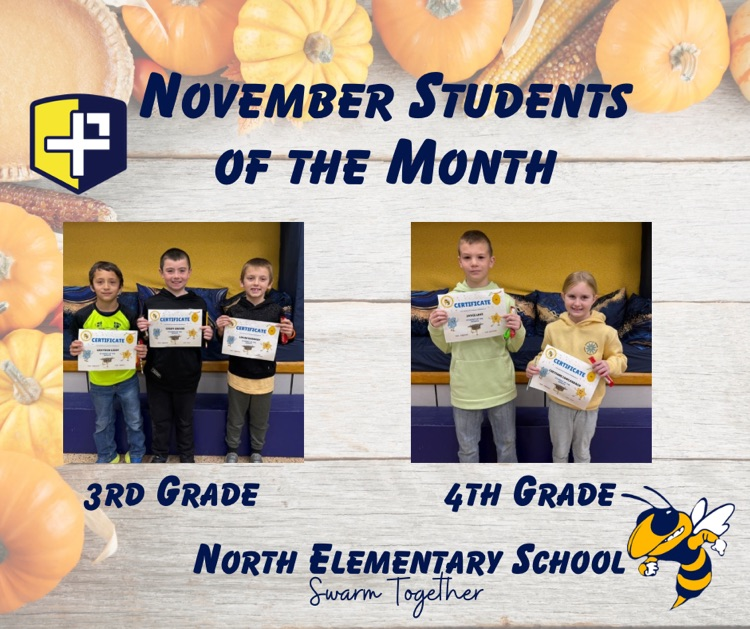 November students of the month 