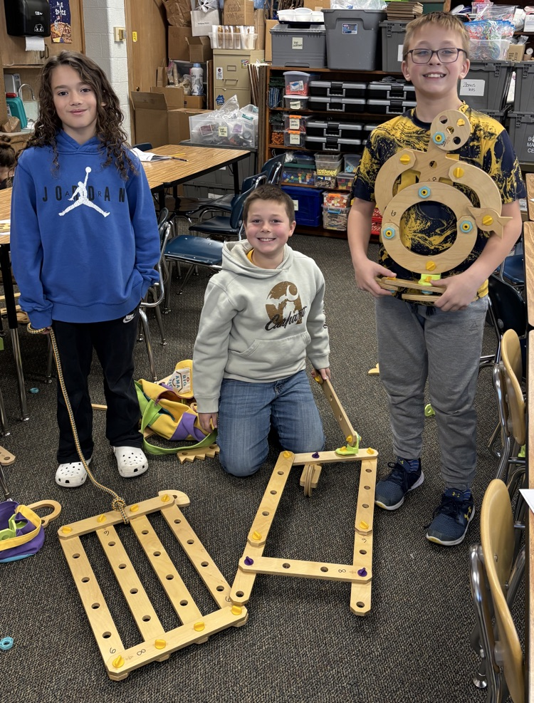 students with creations