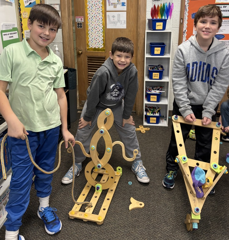 students with creations