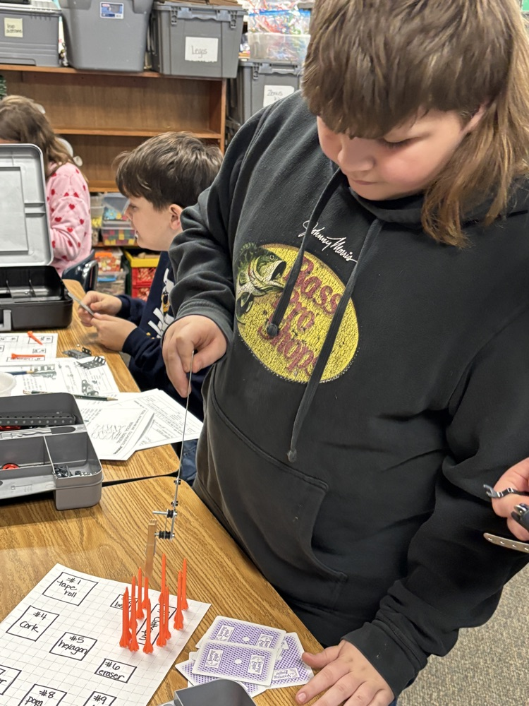 student playing operation