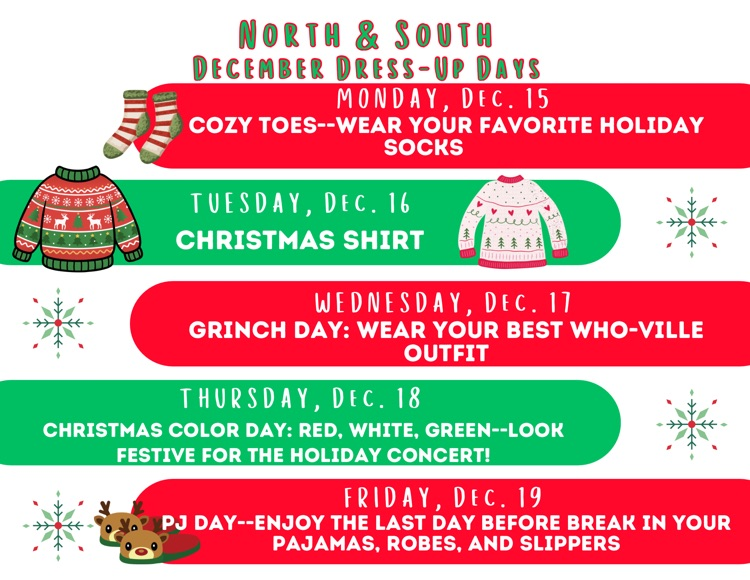 December dress up days