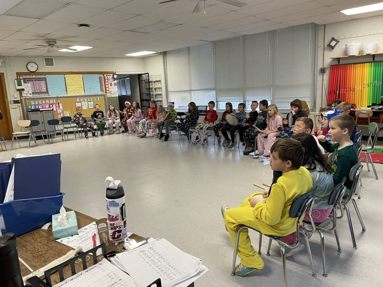 students playing instruments