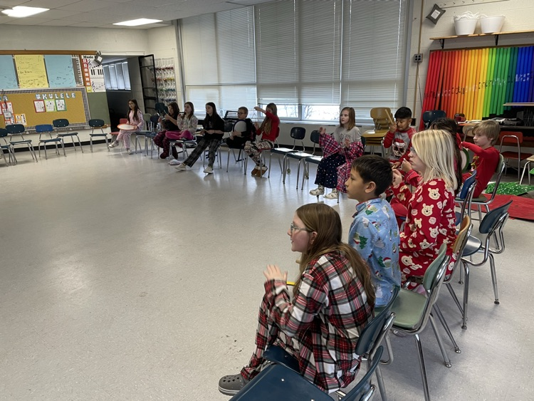 students playing instruments