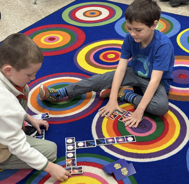 students playing game 