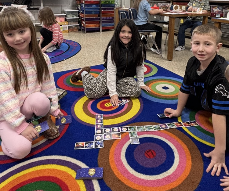 students playing game 