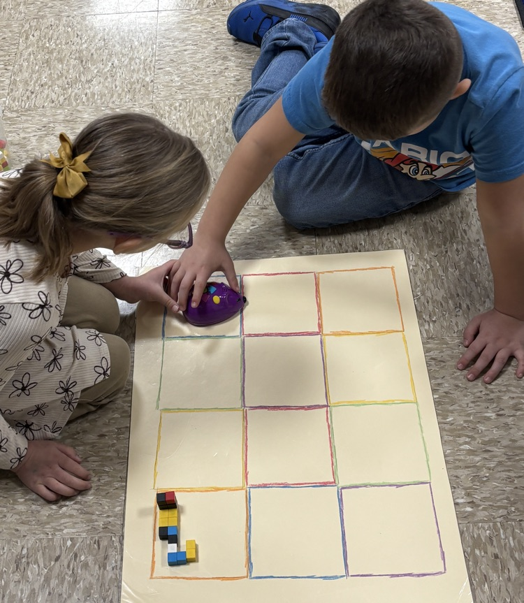 students with robots 