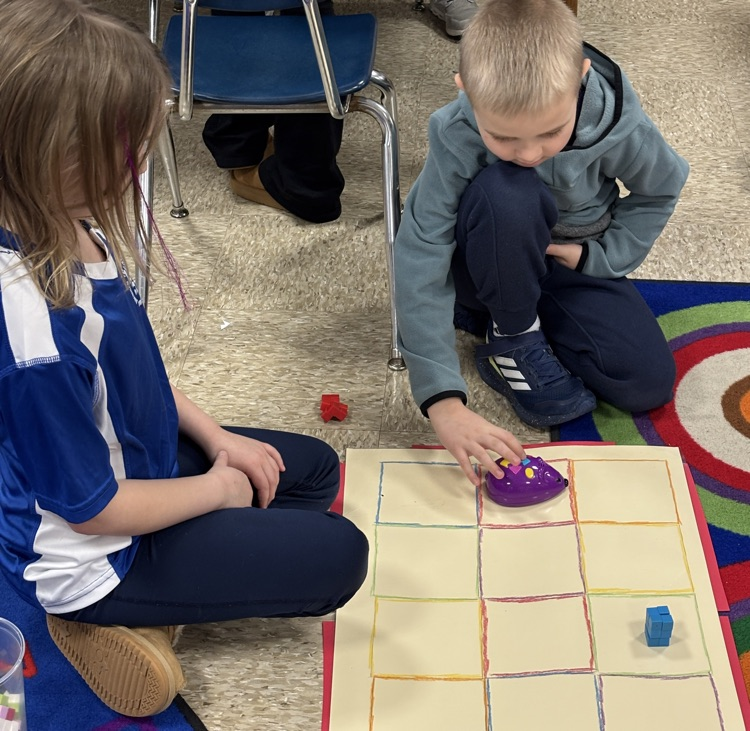 students with robots 