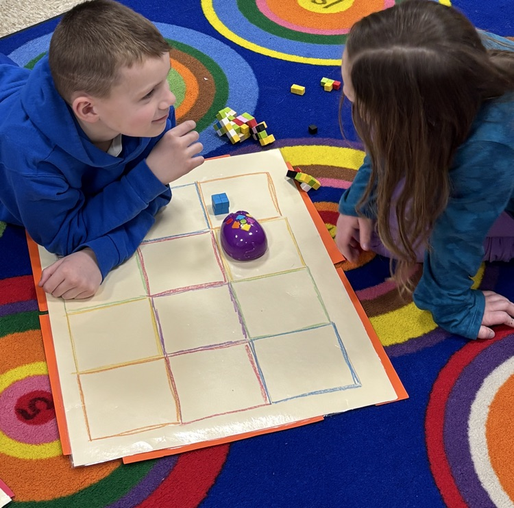 students with robots 