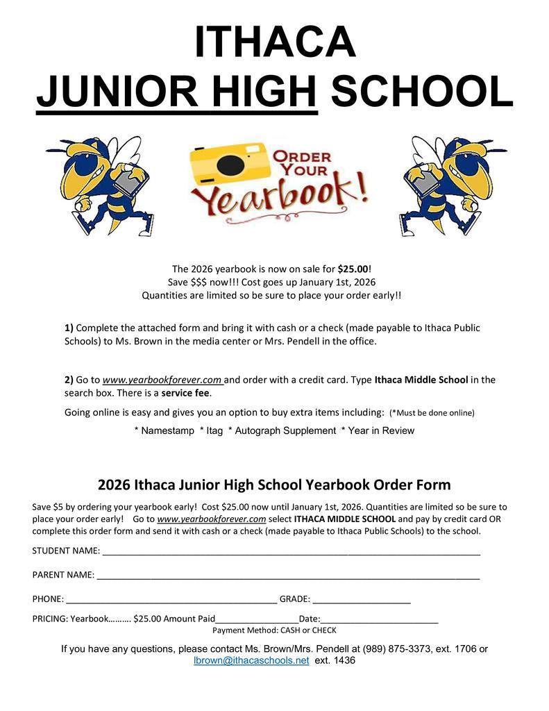 Junior High Yearbook